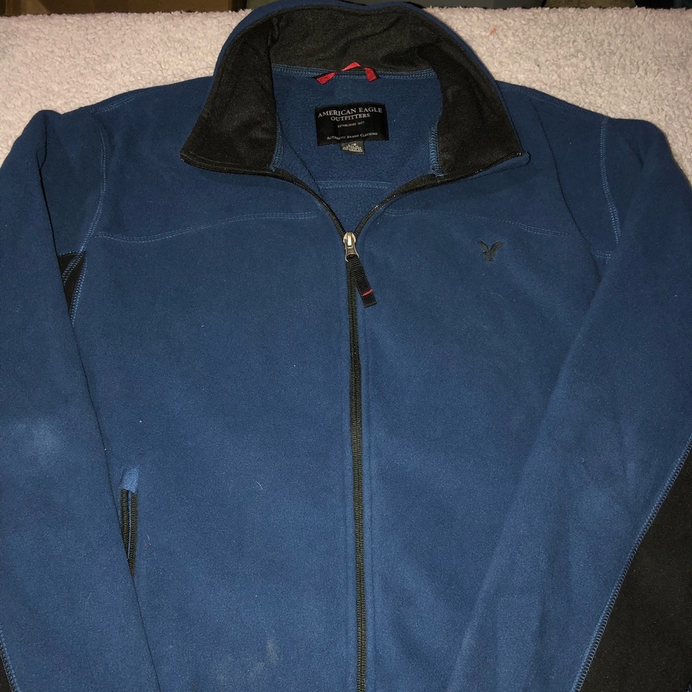 American eagle zip sweater